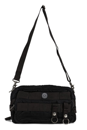 SUPER NYLON WAIST BAG / BLK