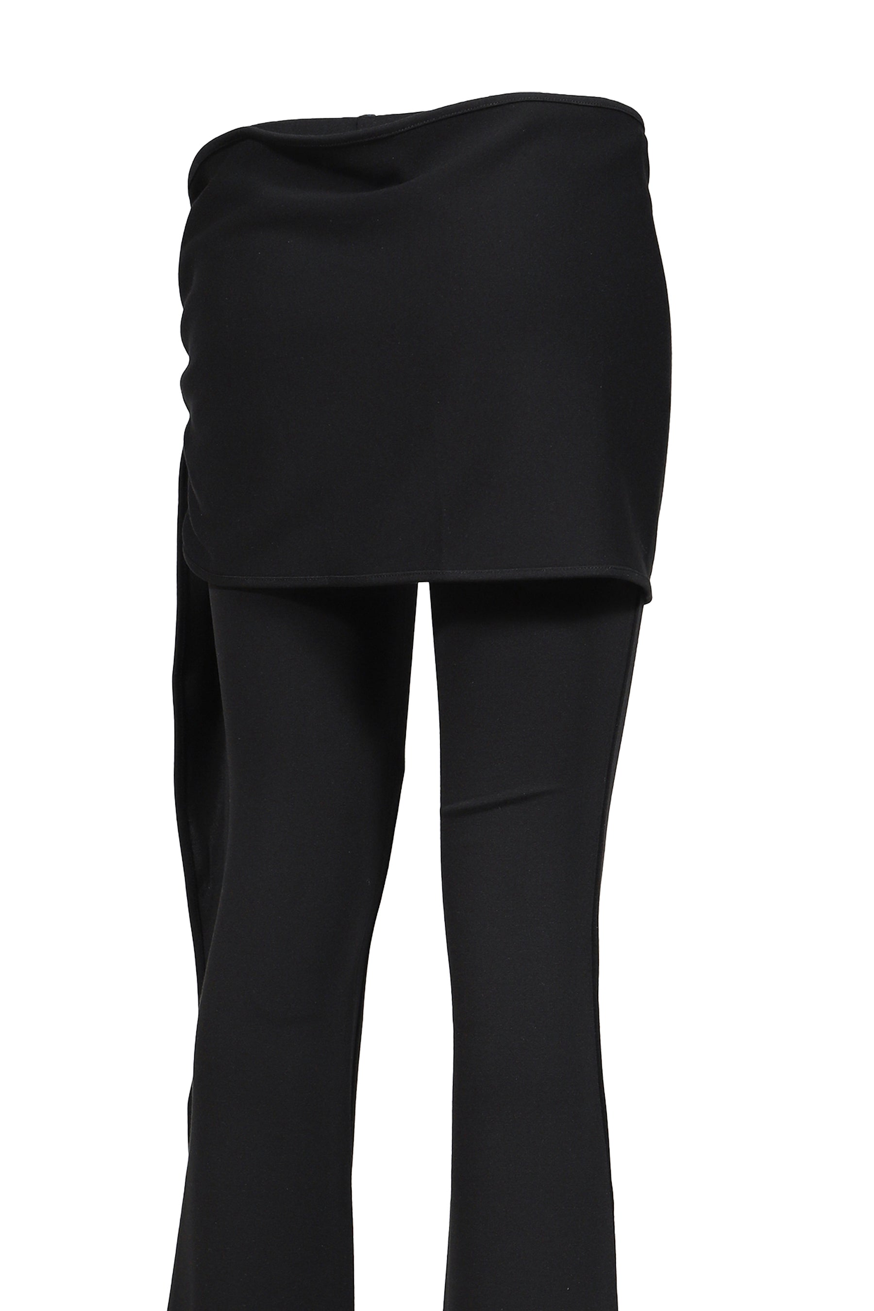 STRAP TIED PANTS / BLK