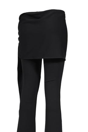 STRAP TIED PANTS / BLK