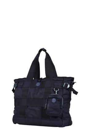 SUPER NYLON TOTE BAG / BLU
