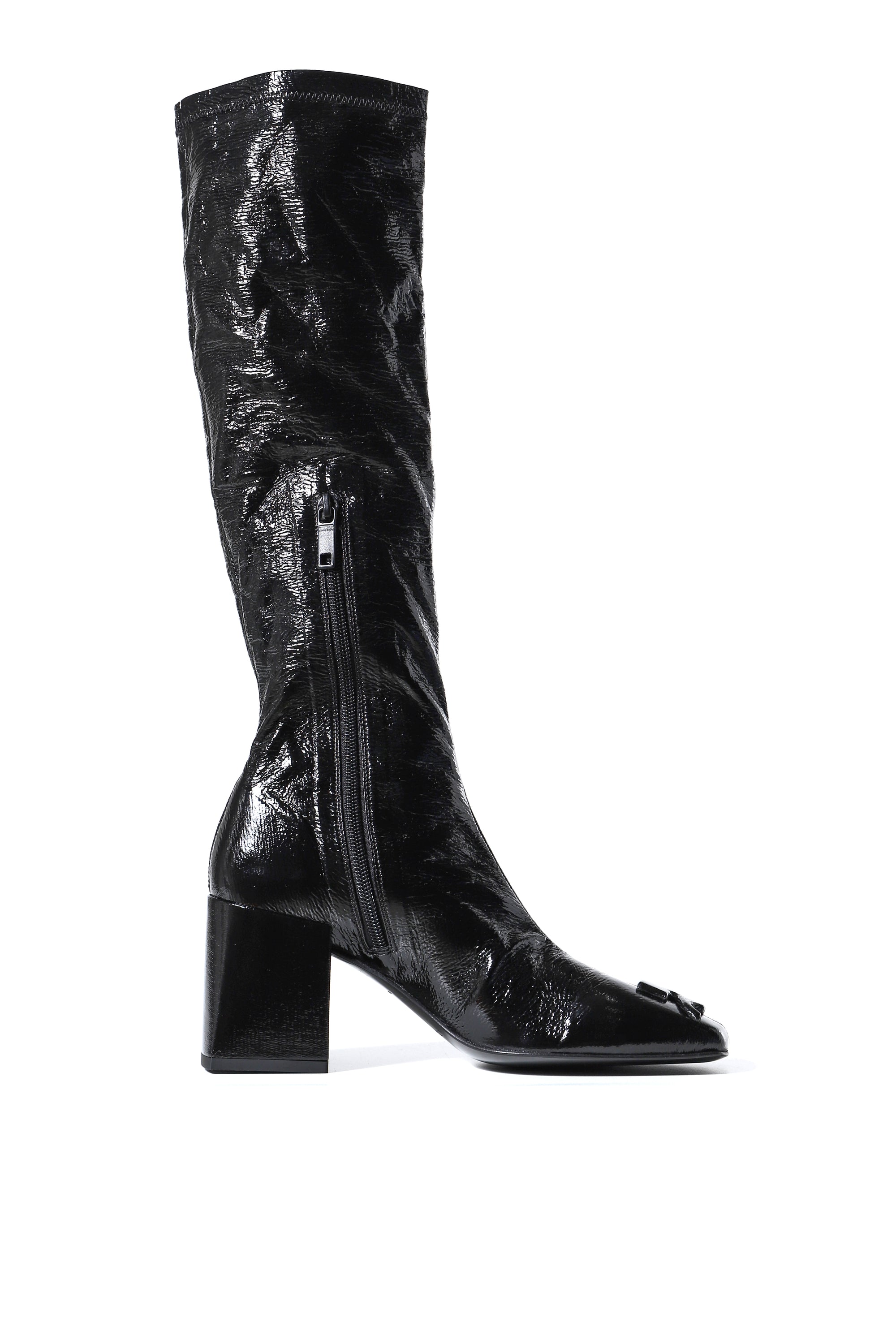 Courrèges REEDITION VINYL HERITAGE BOOTS / BLK