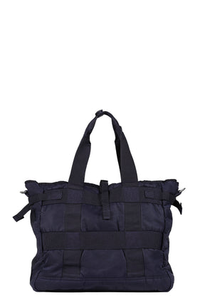 SUPER NYLON TOTE BAG / BLU