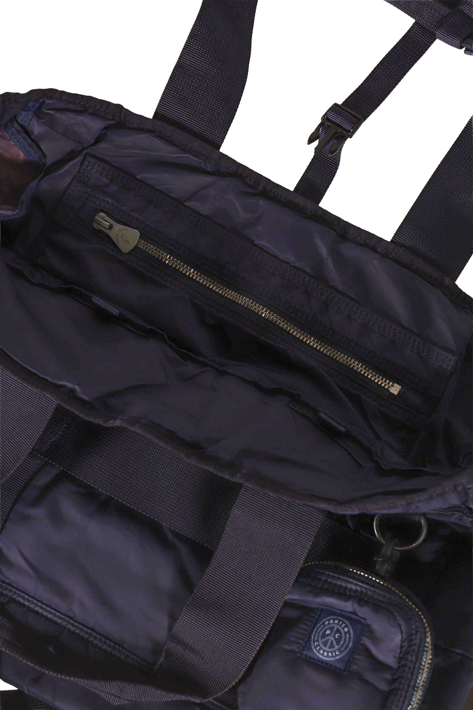 SUPER NYLON TOTE BAG / BLU