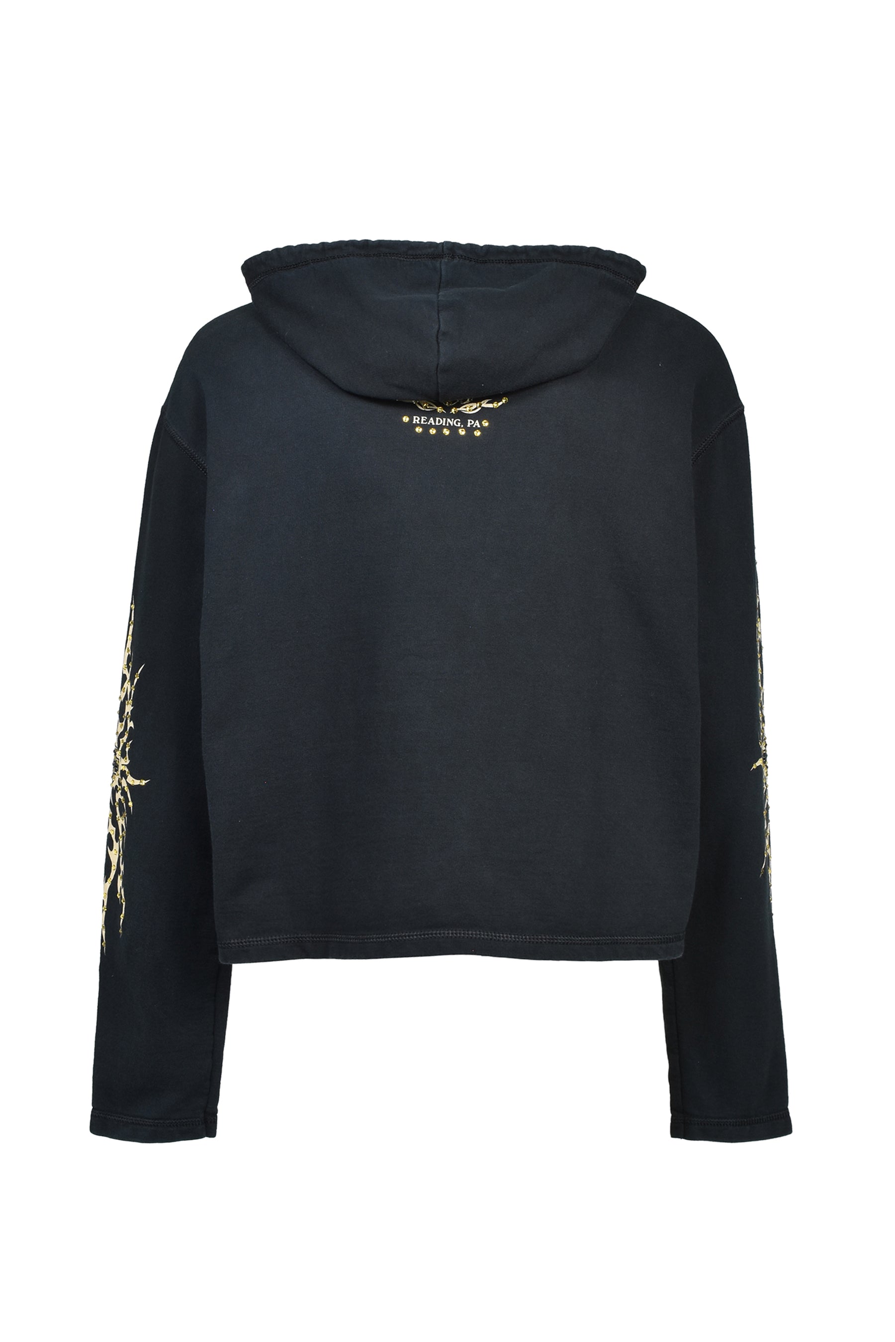 READING,PA ZIP HOODIE / BLK