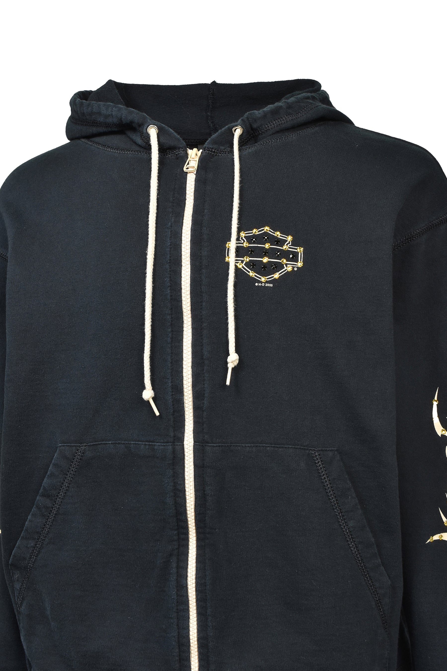 READING,PA ZIP HOODIE / BLK
