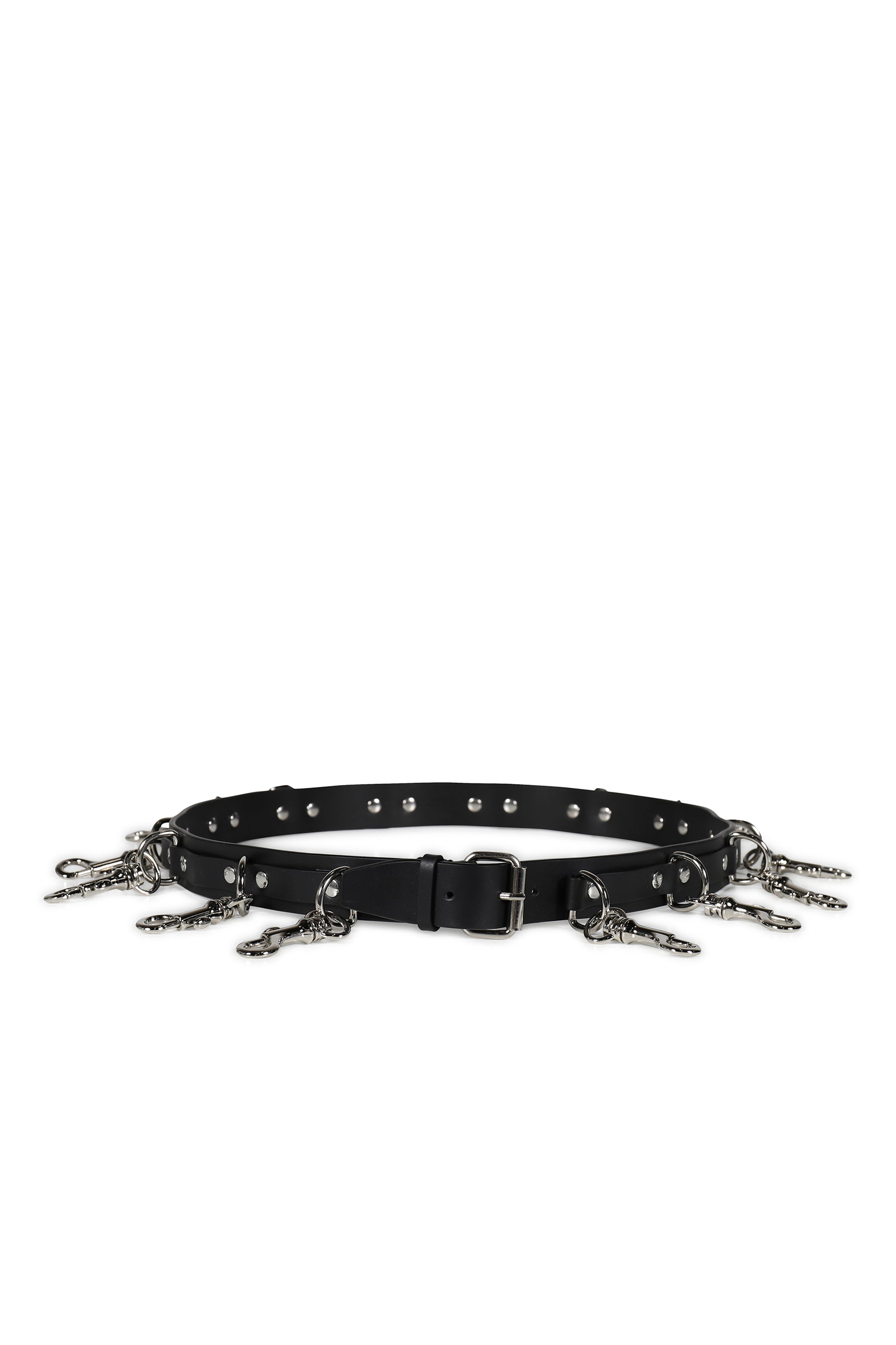 VETEMENTS EXTREME CARABINER BELT / BLK