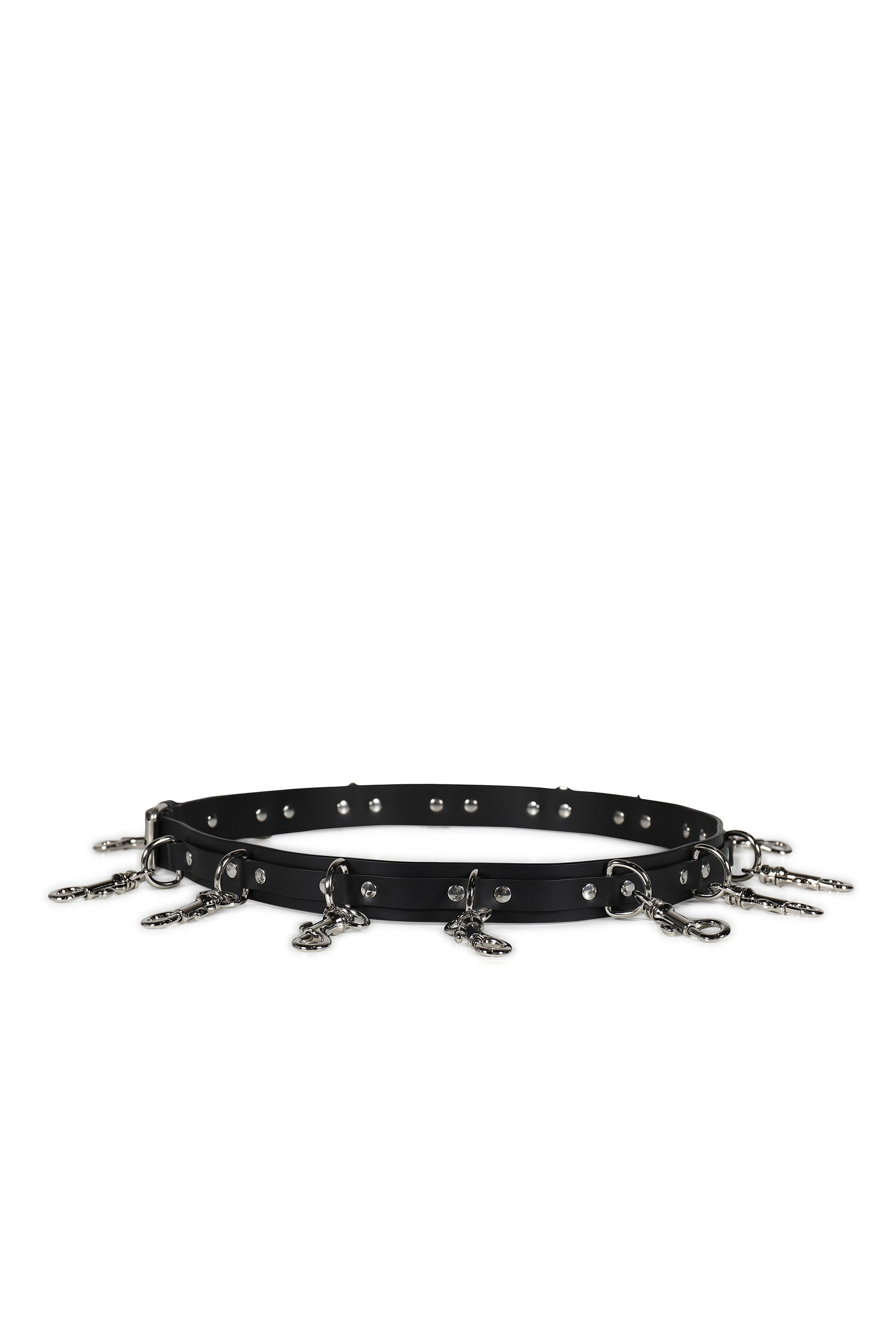 VETEMENTS EXTREME CARABINER BELT / BLK