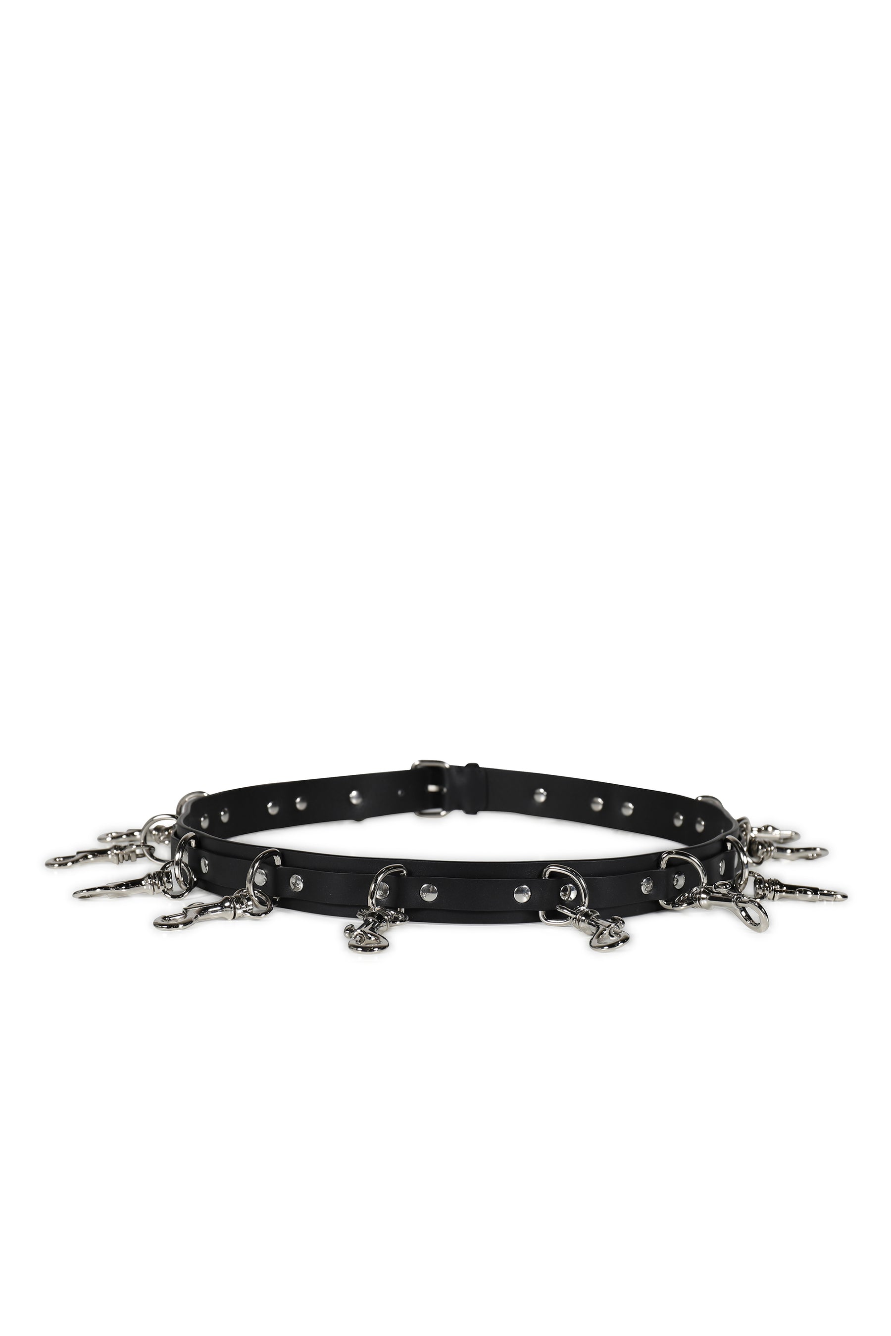 VETEMENTS EXTREME CARABINER BELT / BLK