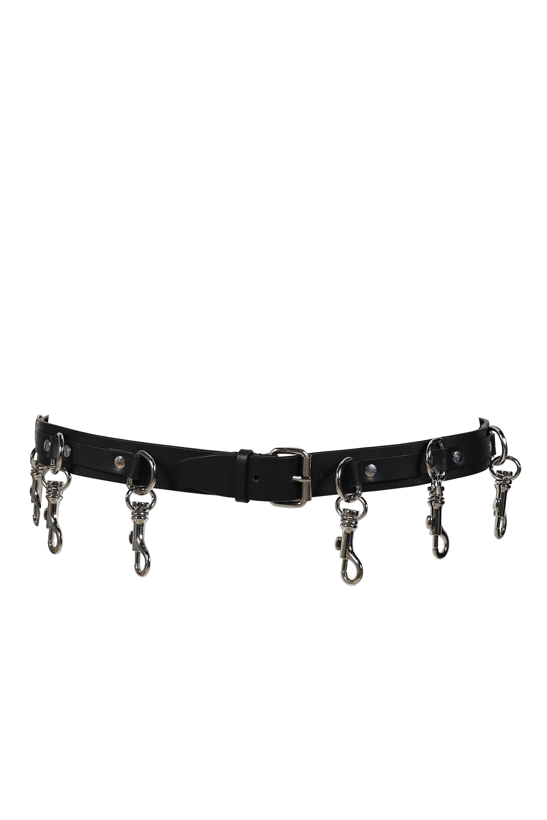 VETEMENTS EXTREME CARABINER BELT / BLK