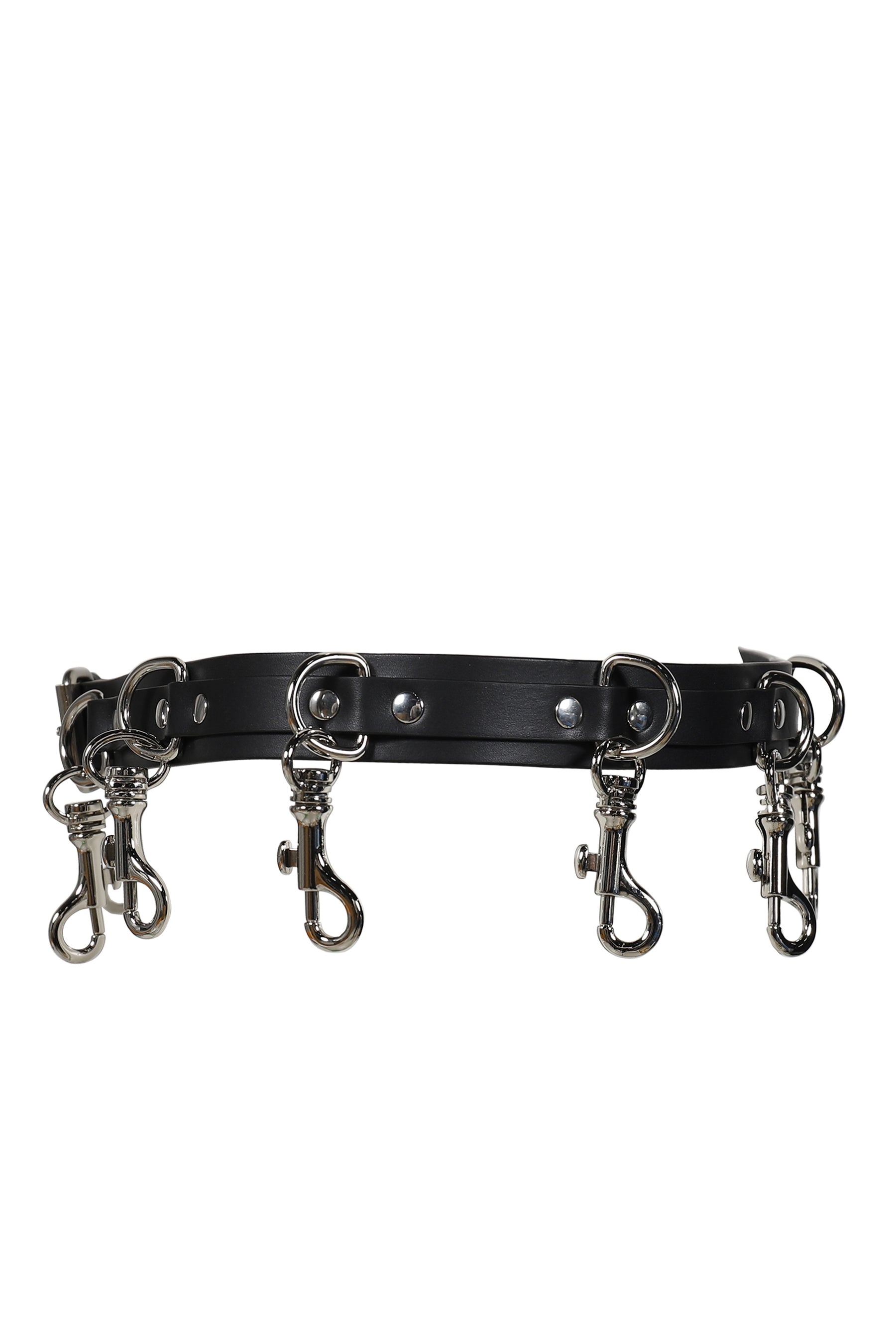 VETEMENTS EXTREME CARABINER BELT / BLK