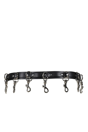 VETEMENTS EXTREME CARABINER BELT / BLK