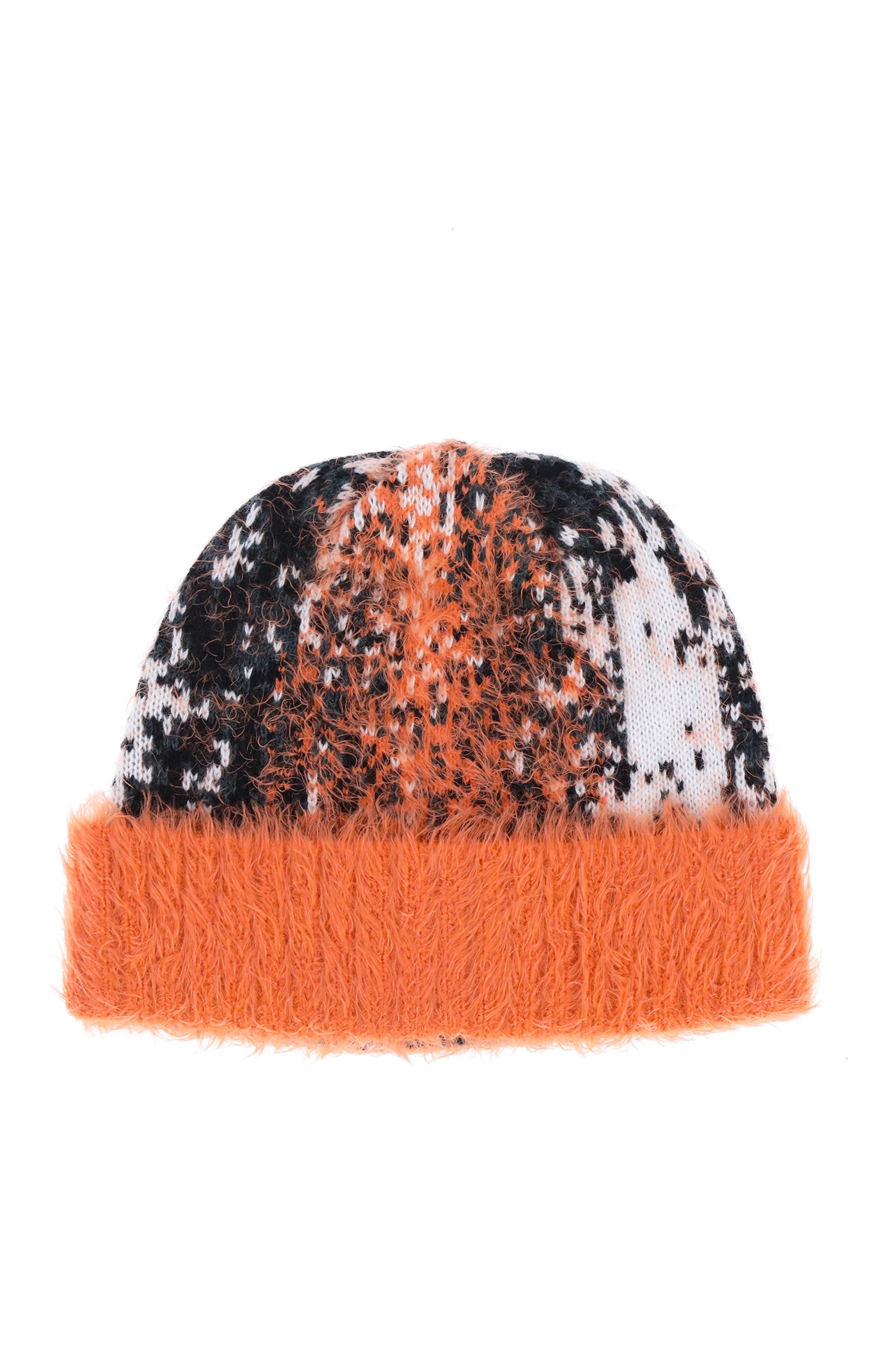 Y/PROJECT ワイプロジェクト FW23 GRADIENT HAIRY KNIT BEANIE / ORG