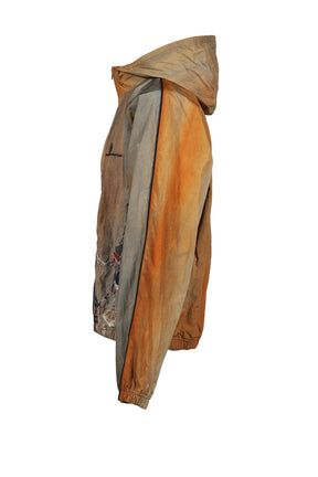 EMBROIDERED CHAIN TRACK JACKET / BRW