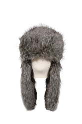 FUR TRAPPER HAT / ASH