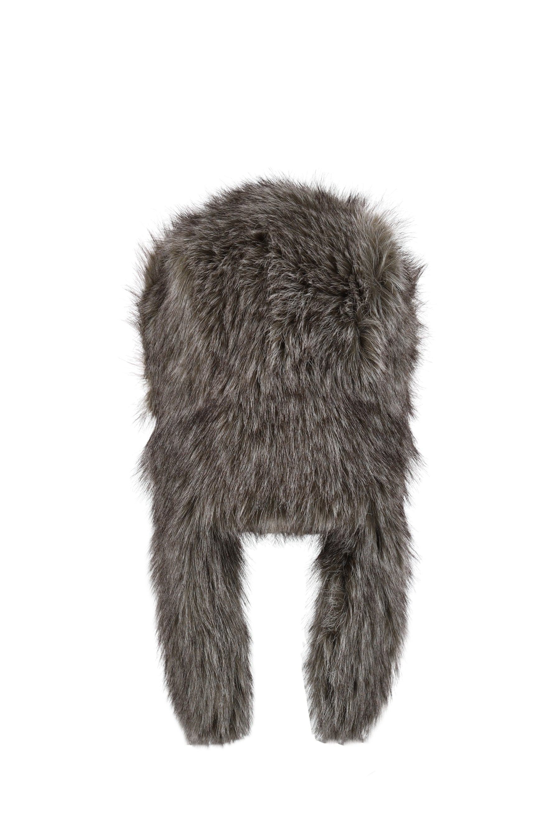 FUR TRAPPER HAT / ASH