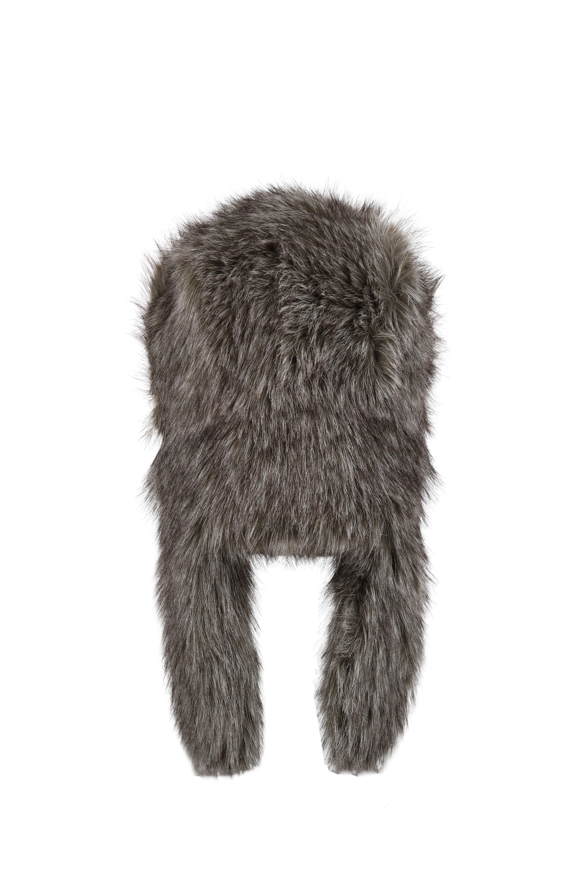 FUR TRAPPER HAT / ASH