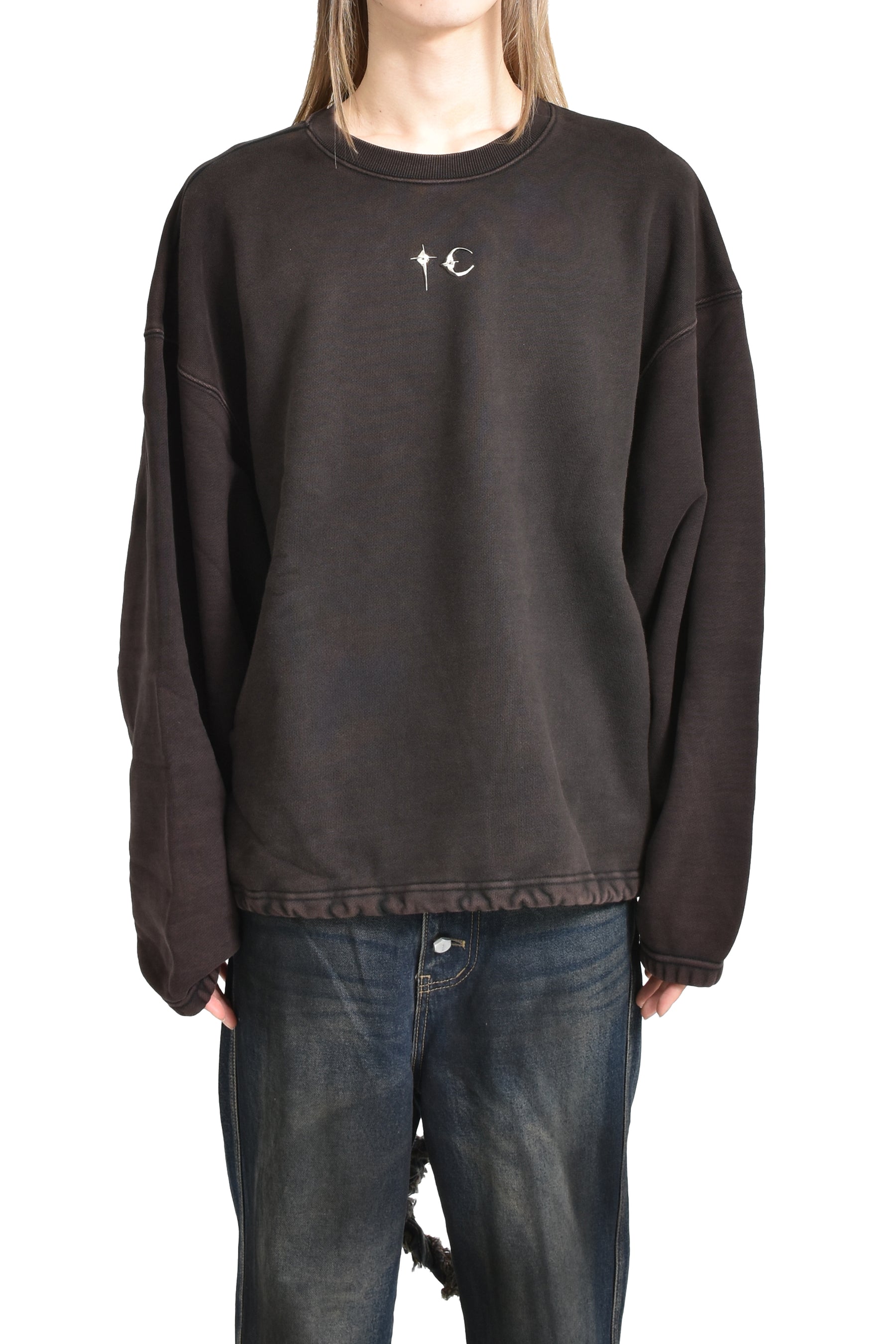 TC CREWNECK / BLK