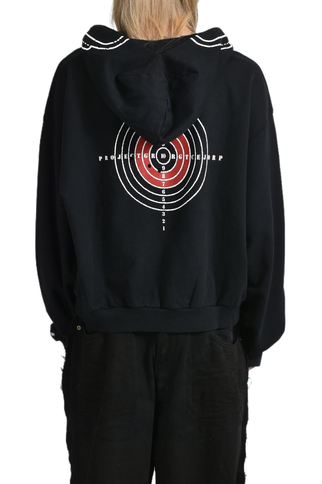 ZYGON HOODIE / WASHED BLK