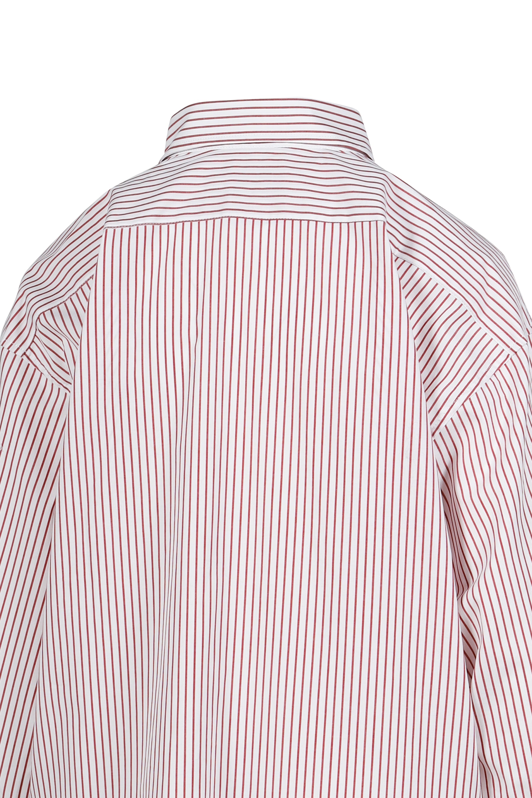 TROMPE L'OEIL BUTTON DOWN WOVEN / WHT