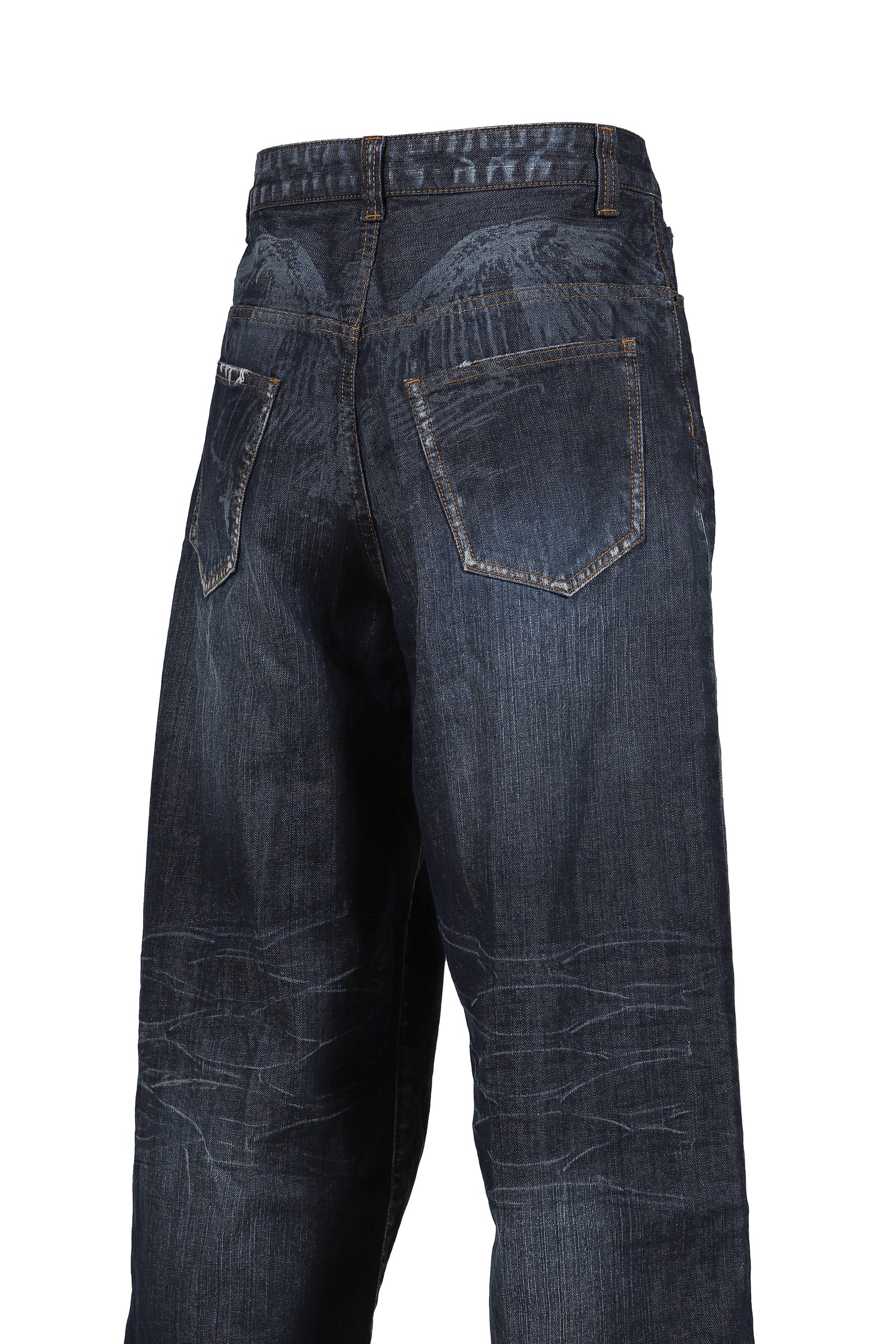 INDIGO UNCANCELLABLE XL COLOSSUS JEANS / IND