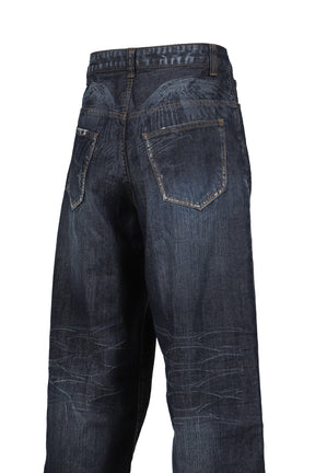 INDIGO UNCANCELLABLE XL COLOSSUS JEANS / IND