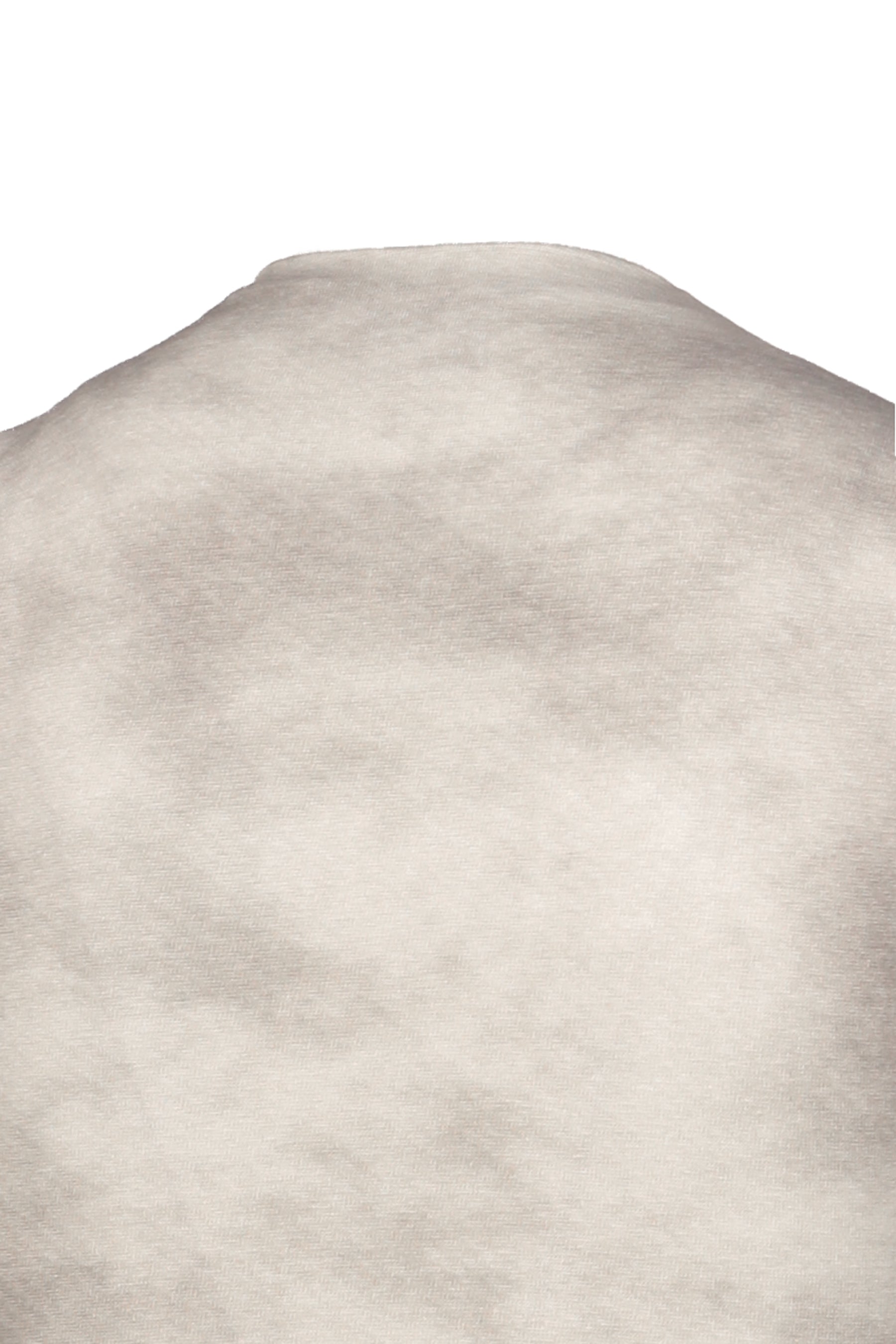 DISTRESSED PRINT HIGH NECK SHORT SLEEVE T-SHIRT (EXCLUSIVE) / KHA