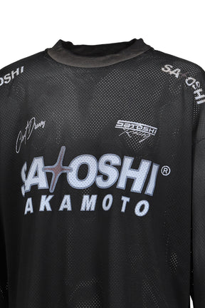 MESH MOTO JERSEY / BLK