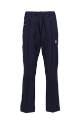 PIPING COWBOY PANT - POLY DOUBLE CLOTH / NVY