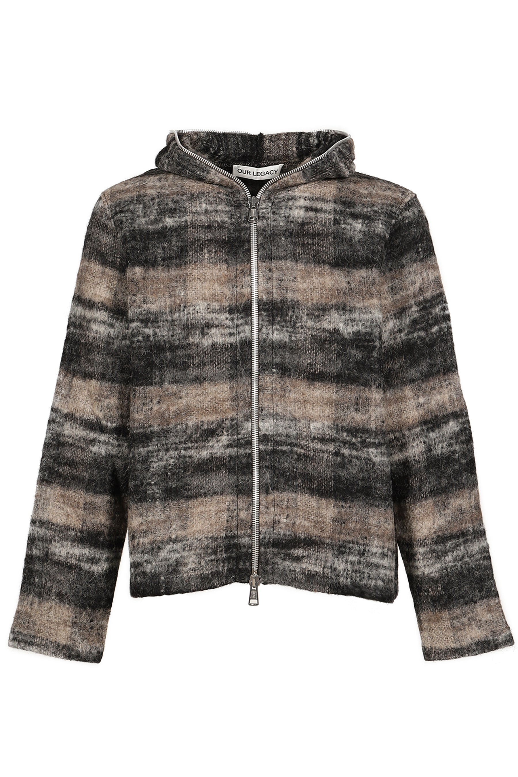 FULL ZIP HOOD / NIGHT WOODS CHECK