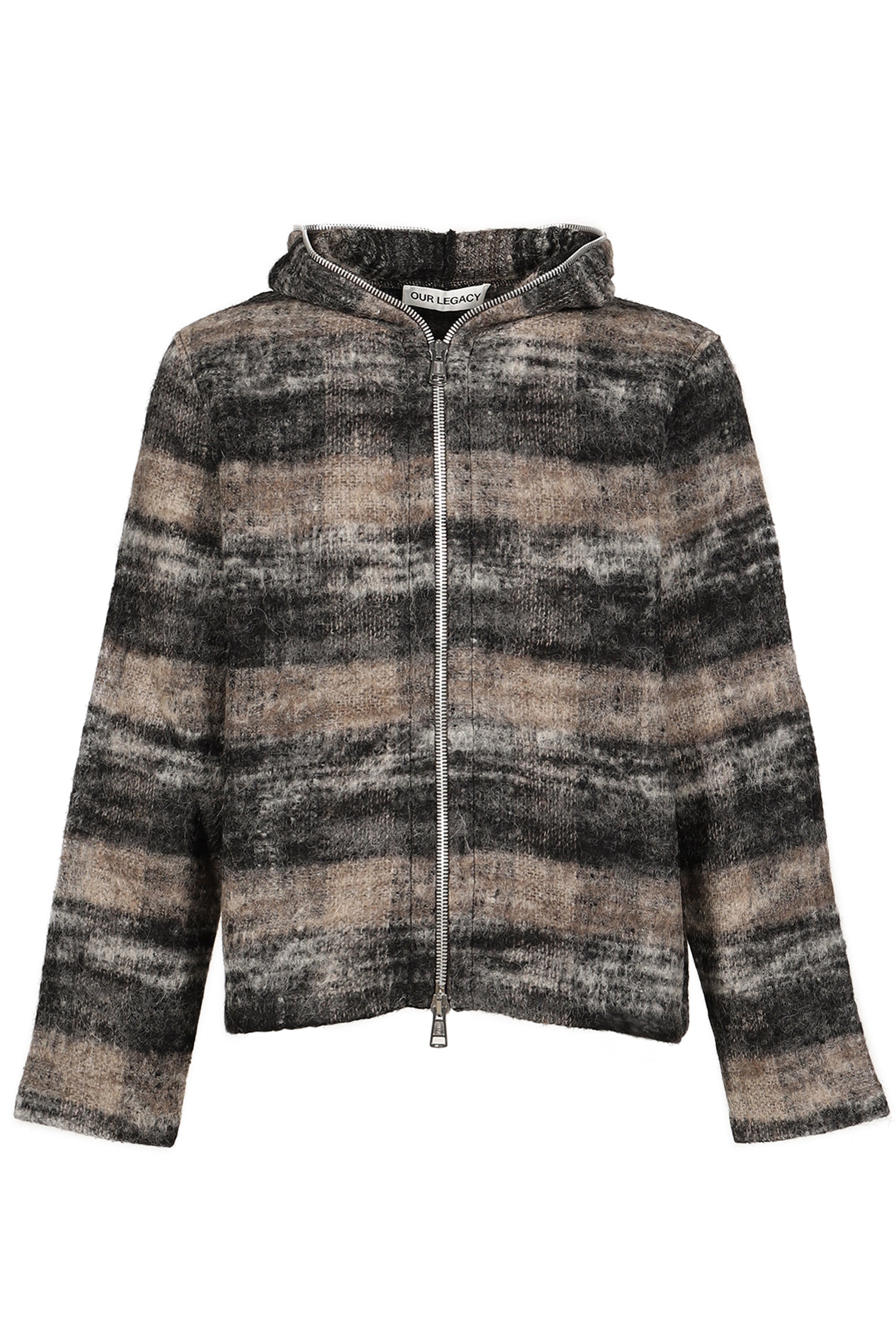 FULL ZIP HOOD / NIGHT WOODS CHECK