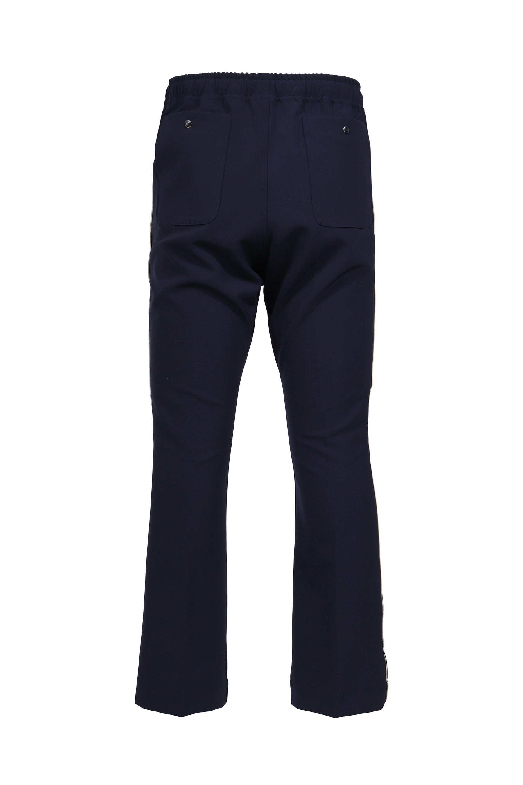 PIPING COWBOY PANT - POLY DOUBLE CLOTH / NVY