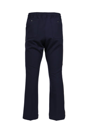 PIPING COWBOY PANT - POLY DOUBLE CLOTH / NVY