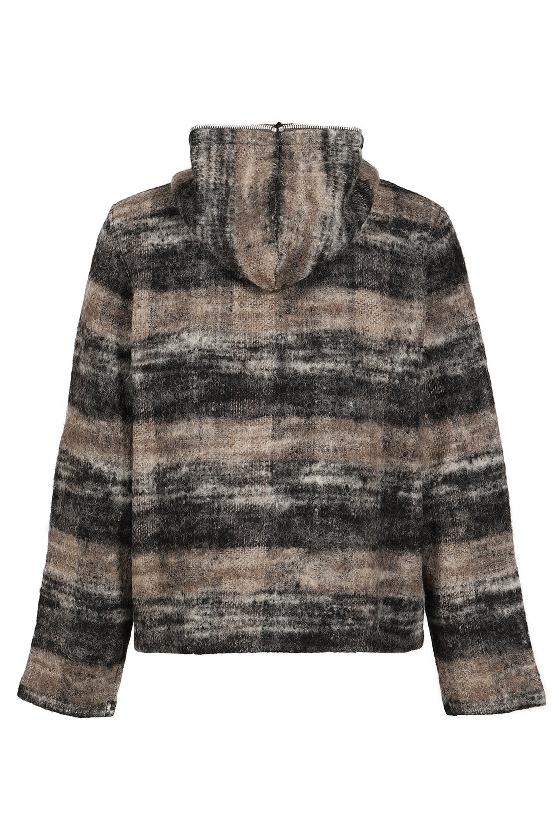 FULL ZIP HOOD / NIGHT WOODS CHECK