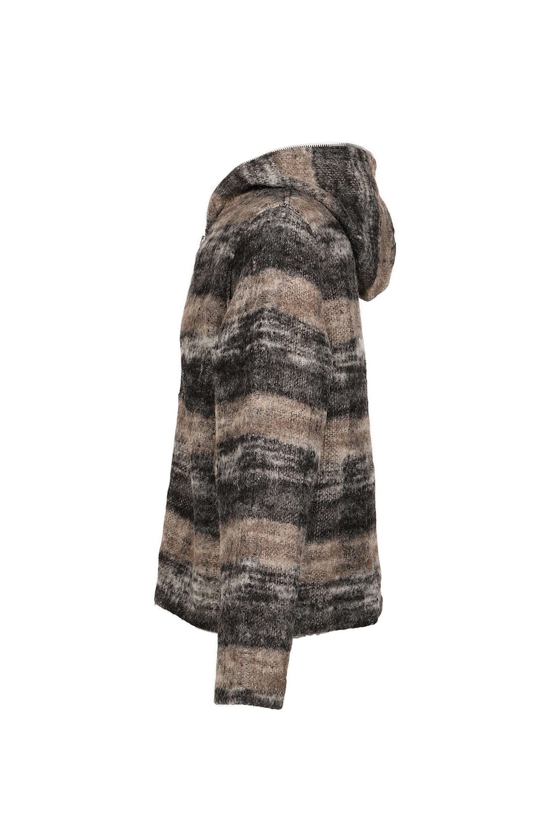 FULL ZIP HOOD / NIGHT WOODS CHECK