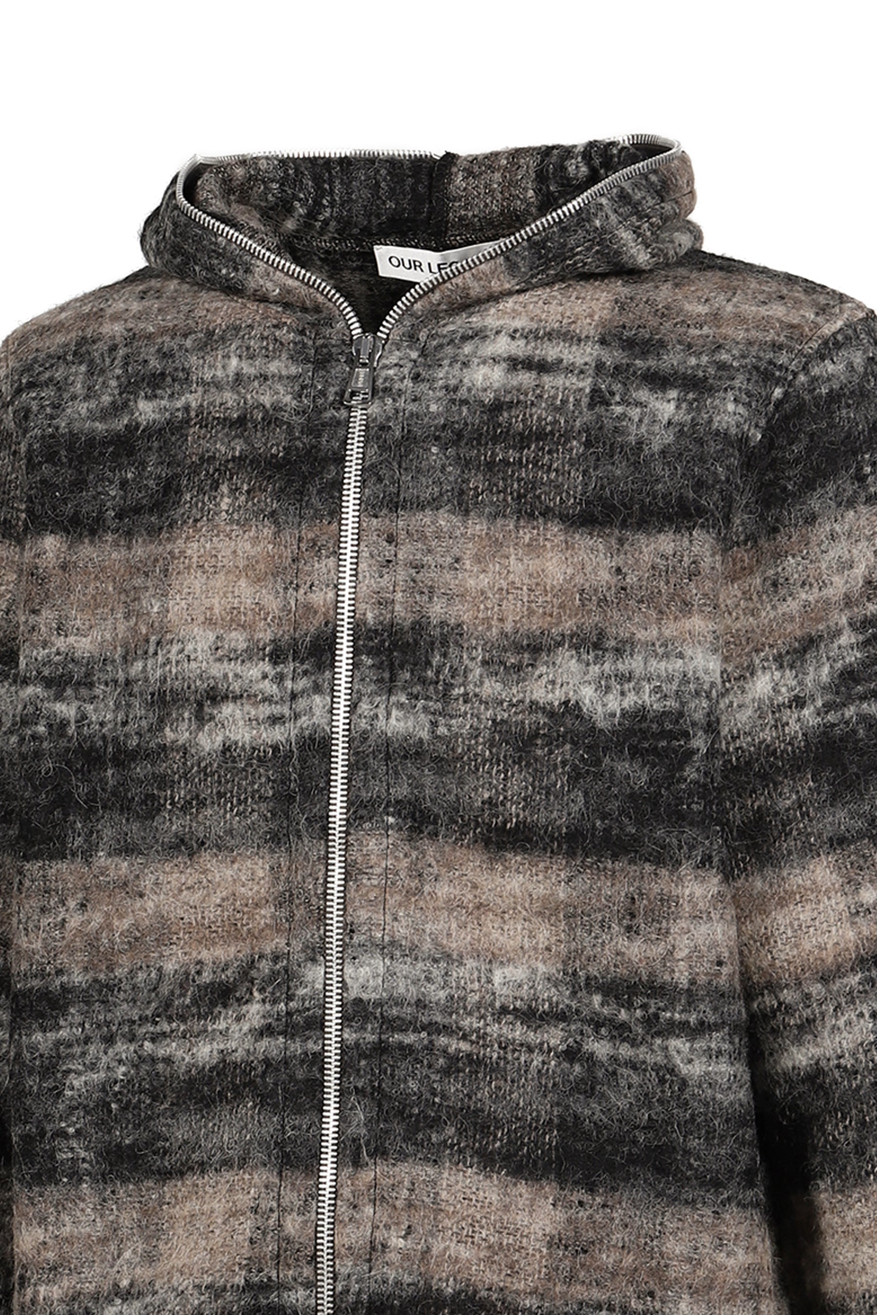 FULL ZIP HOOD / NIGHT WOODS CHECK