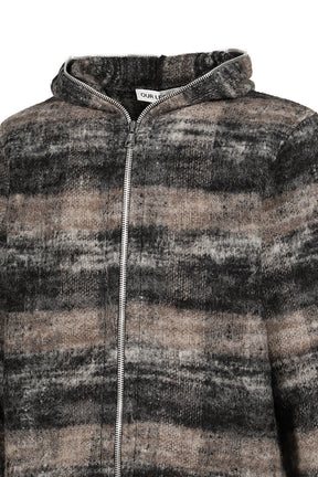 FULL ZIP HOOD / NIGHT WOODS CHECK