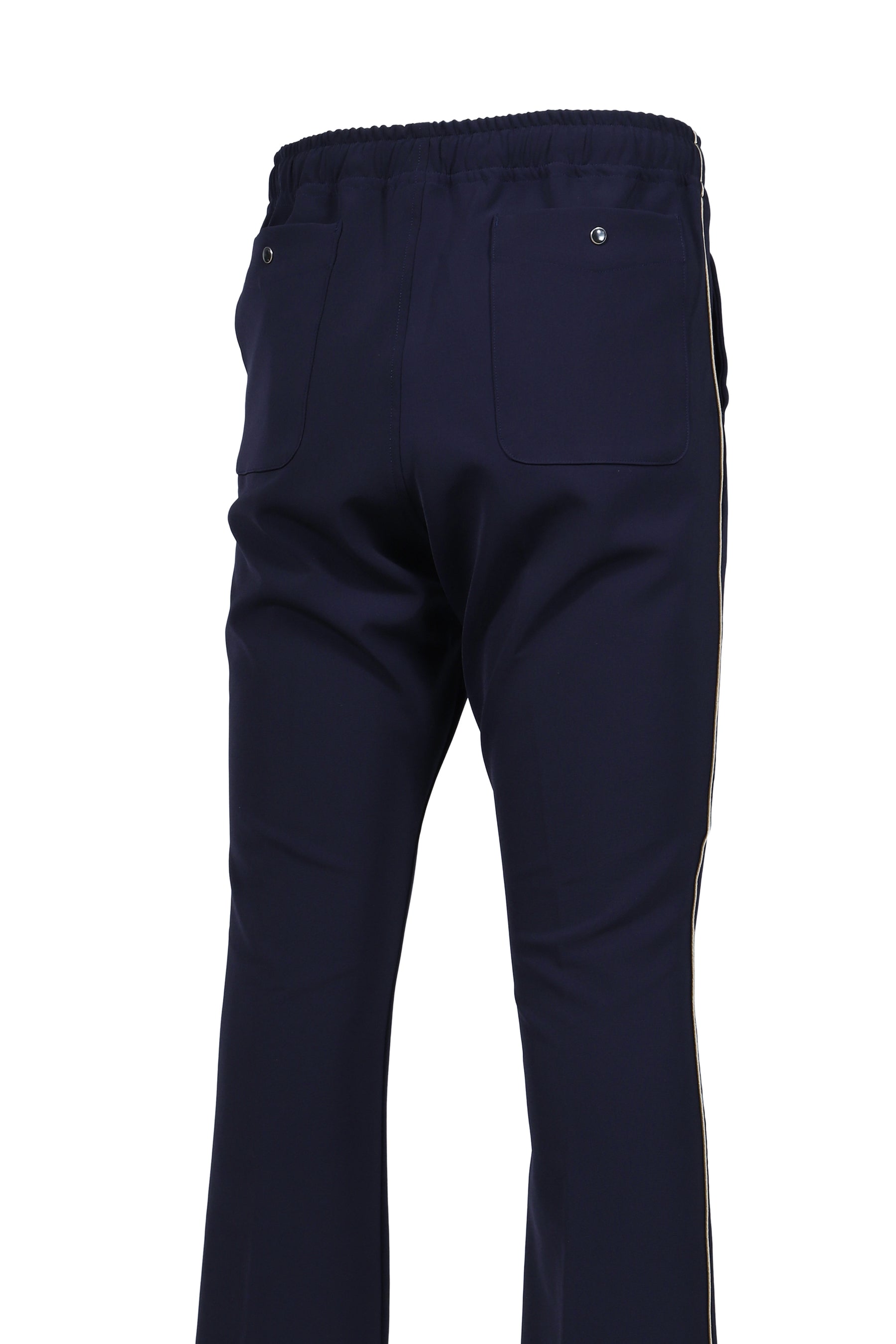 PIPING COWBOY PANT - POLY DOUBLE CLOTH / NVY