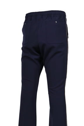 PIPING COWBOY PANT - POLY DOUBLE CLOTH / NVY