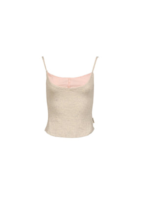 HONEY LAYERED CAMISOLE / MELANGE GRY
