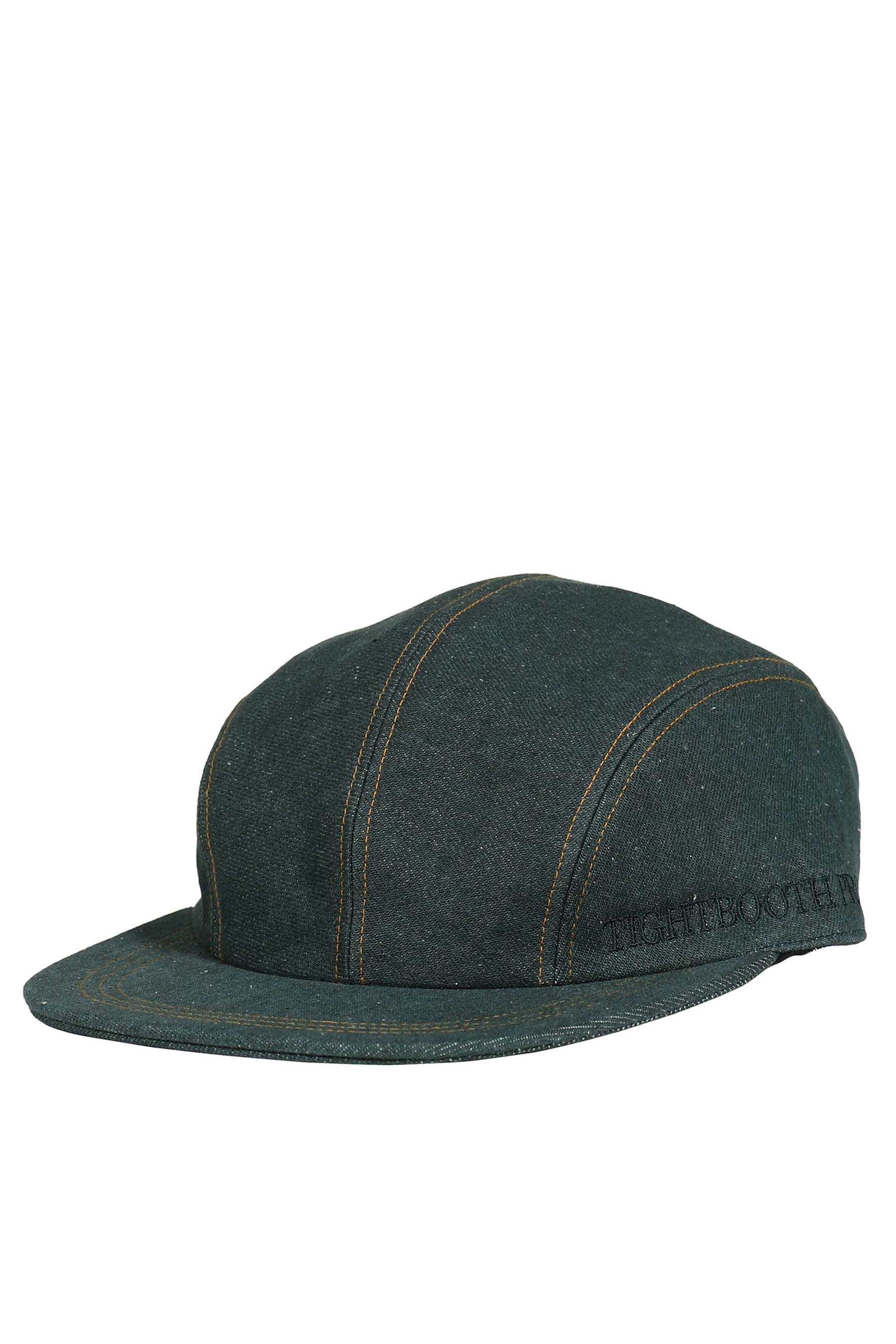 SIDE LOGO DENIM CAMP CAP / DARK GRN