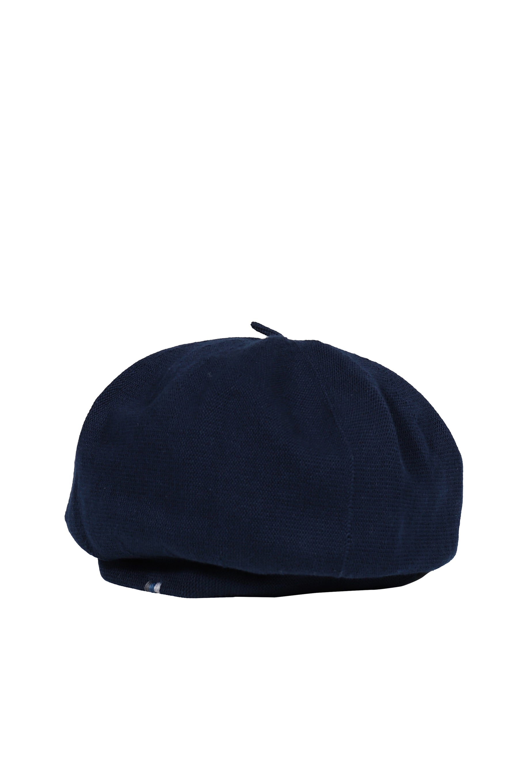 H/W KNIT BERET (TRICOLORE) / NVY