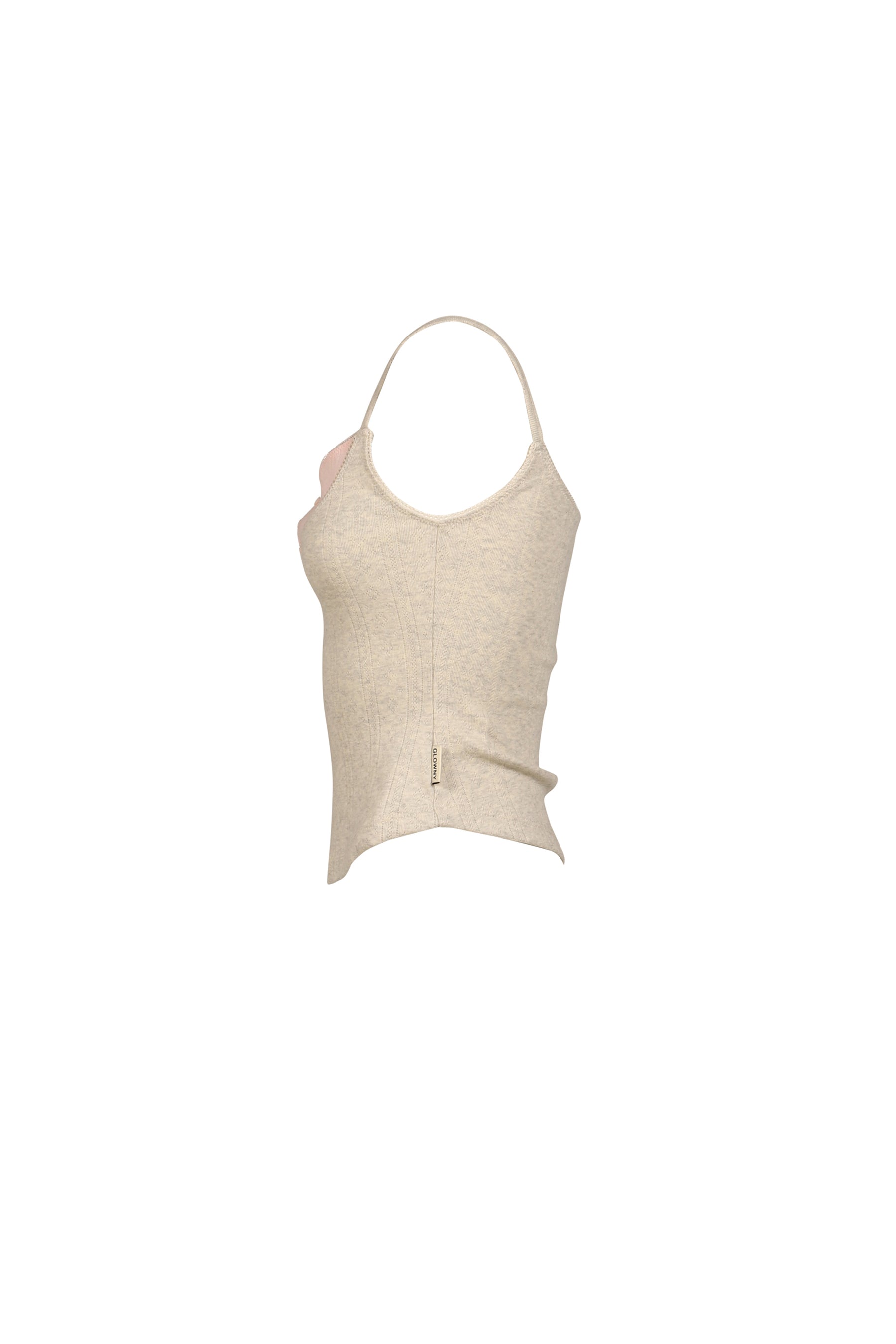HONEY LAYERED CAMISOLE / MELANGE GRY
