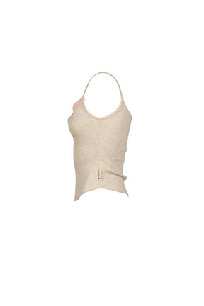 HONEY LAYERED CAMISOLE / MELANGE GRY