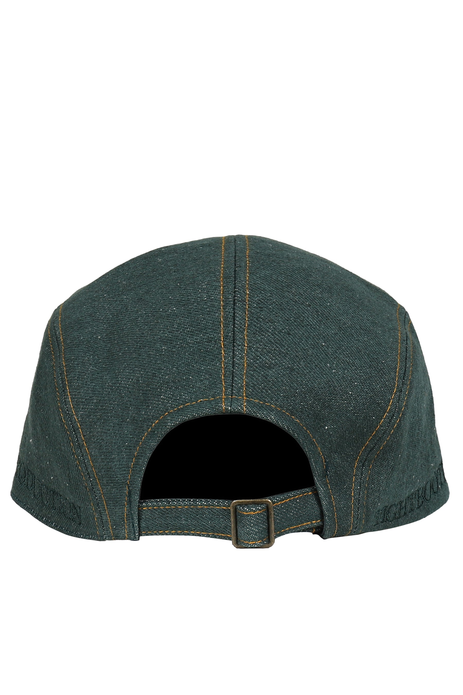 SIDE LOGO DENIM CAMP CAP / DARK GRN