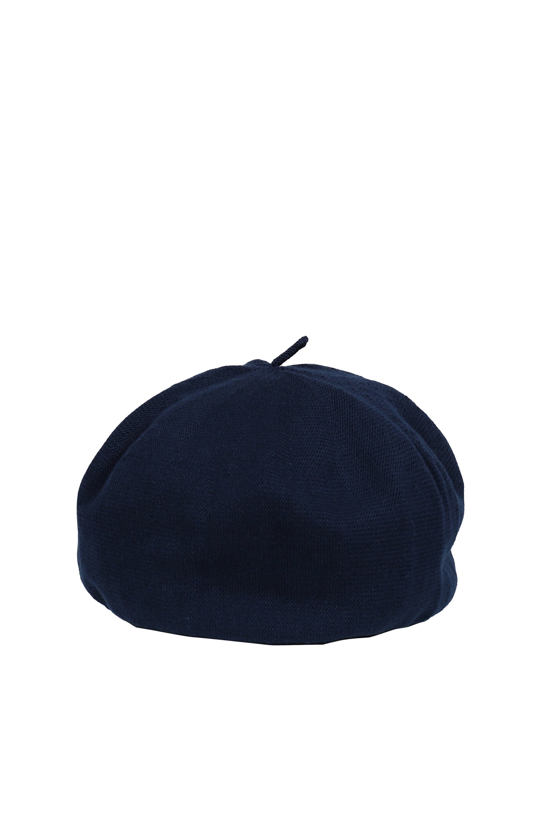 H/W KNIT BERET (TRICOLORE) / NVY