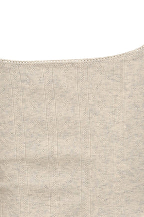 HONEY LAYERED CAMISOLE / MELANGE GRY