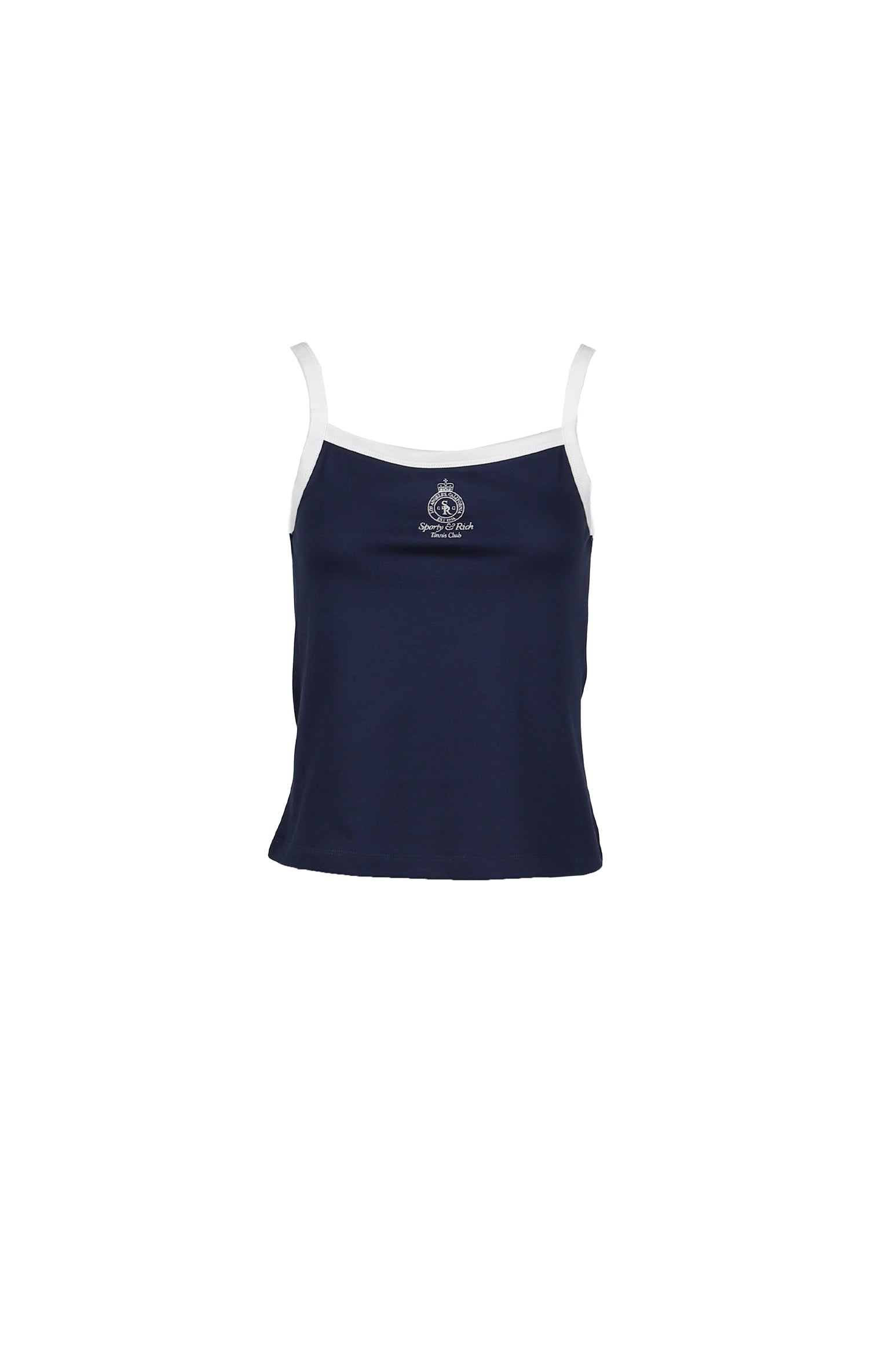 CROWN TENNIS PIQUE TANK / DARK NVY