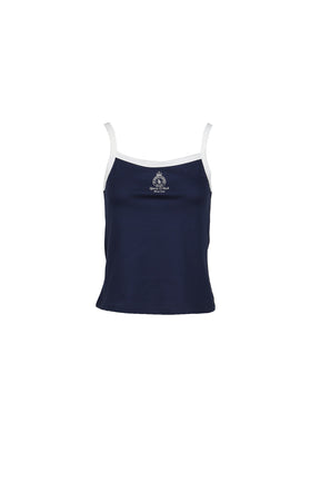CROWN TENNIS PIQUE TANK / DARK NVY