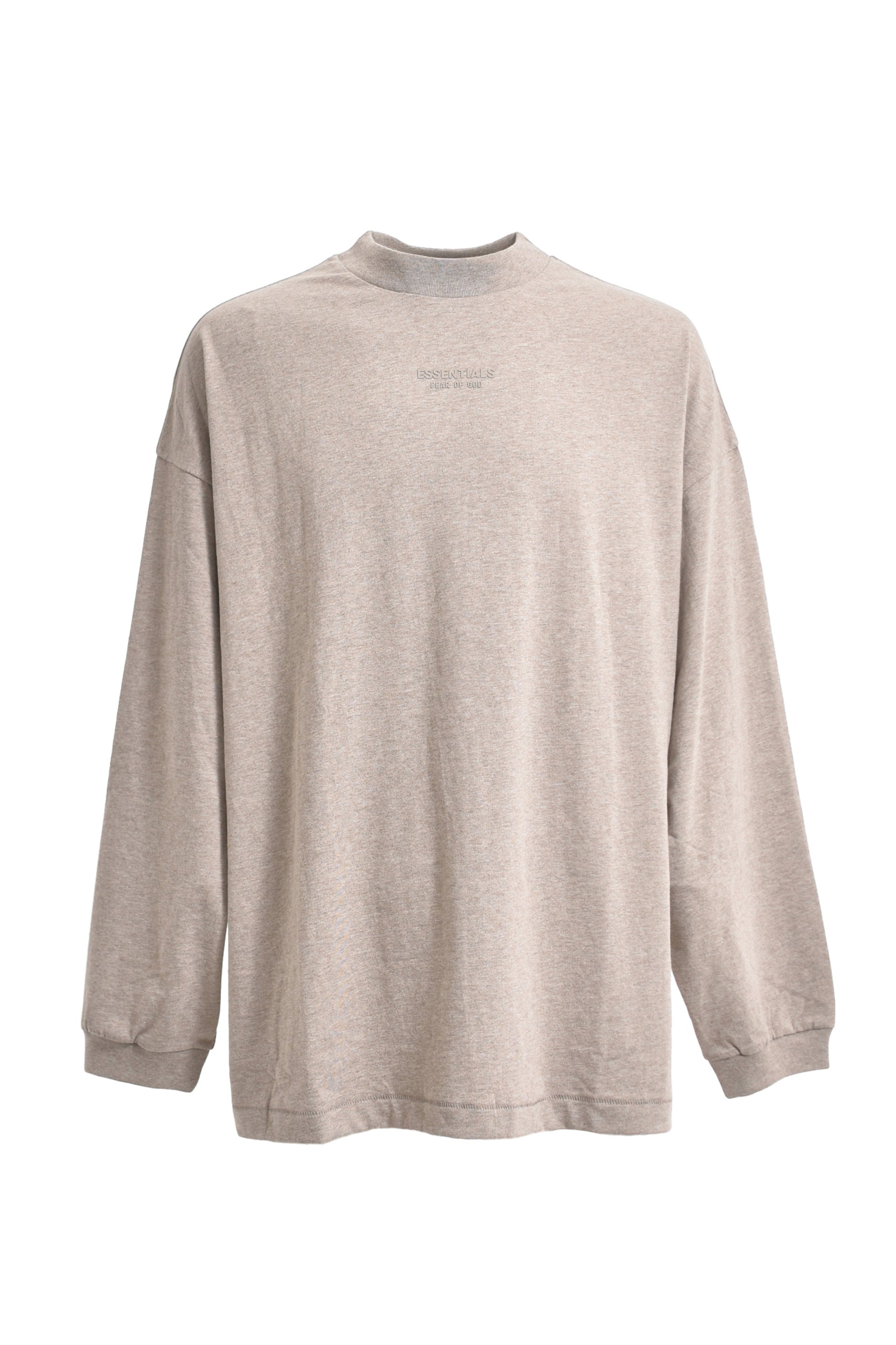 ESSENTIALS ESSENTIALS LS TEE / CORE HEATHER