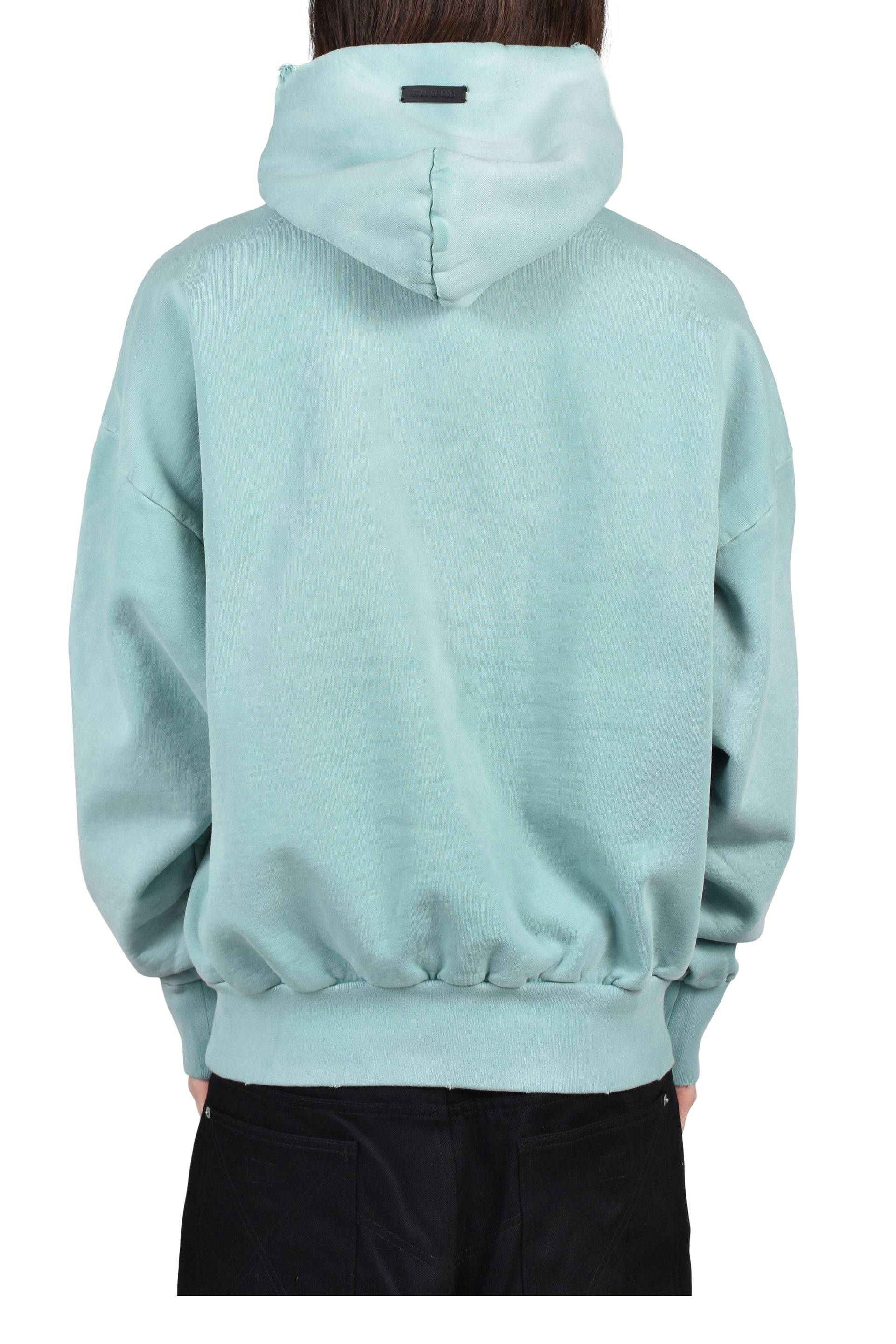 "FEAR OF GOD" CLASSIC FIT HOODIE / SKY